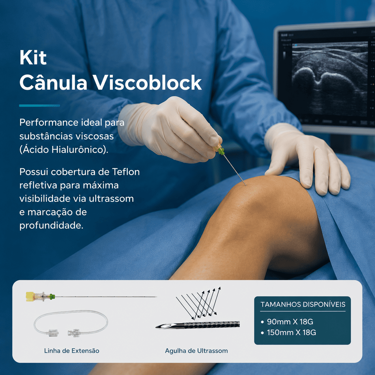Kit Cânula Viscoblock